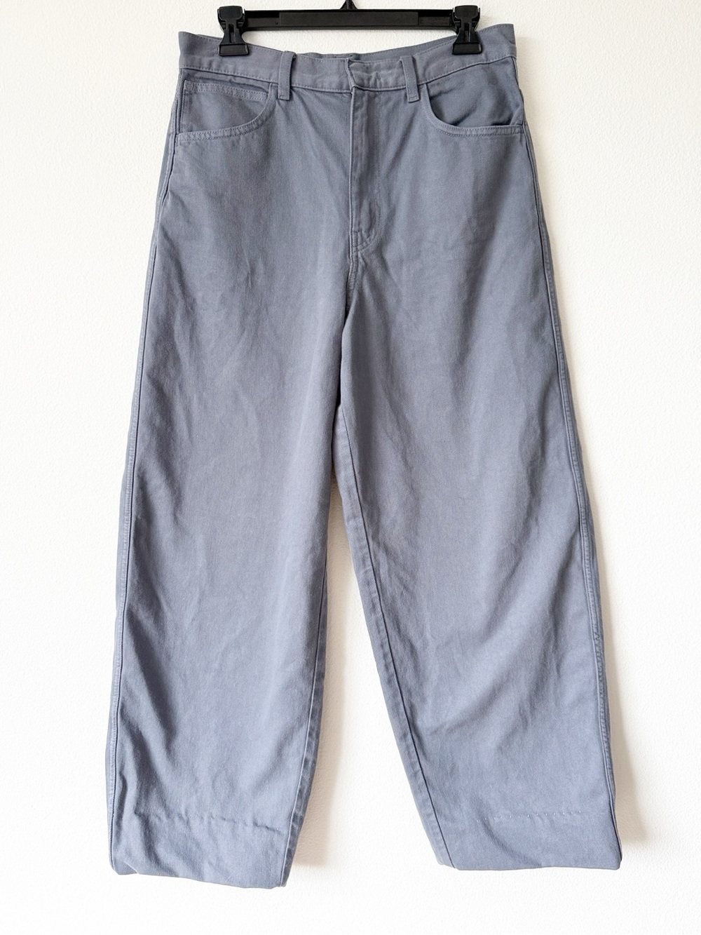 Uniqlo Light Blue High-Waist Pants - Picture 13 of 14